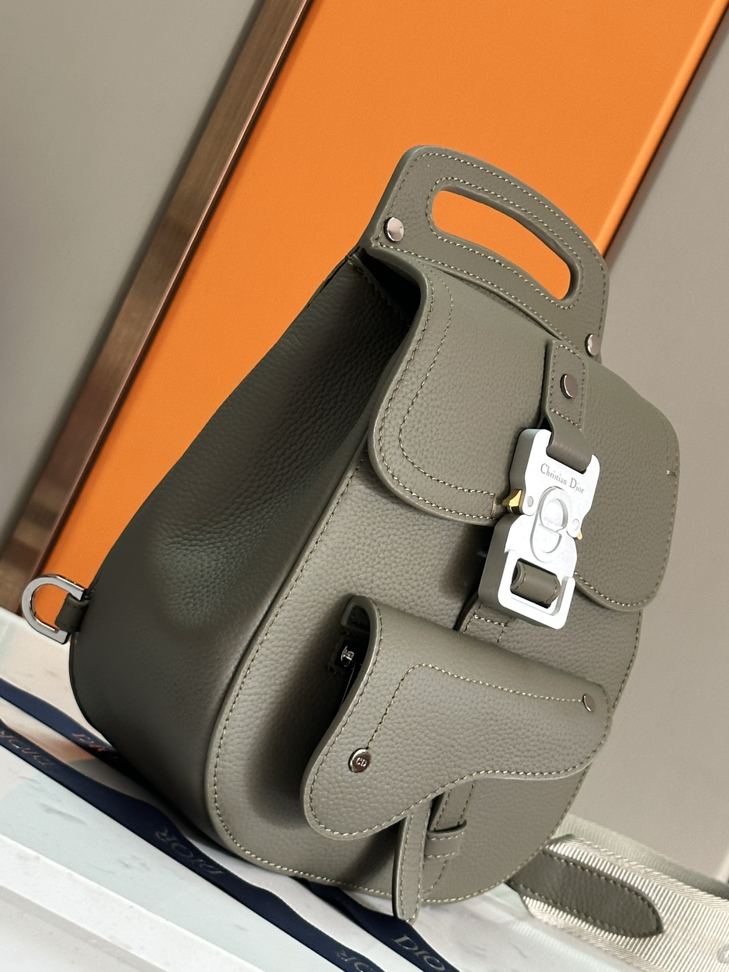 Dior Oblique Green Mini Saddle Bag, Iconic Design with Modern Details 3 i1714921817 1515 8