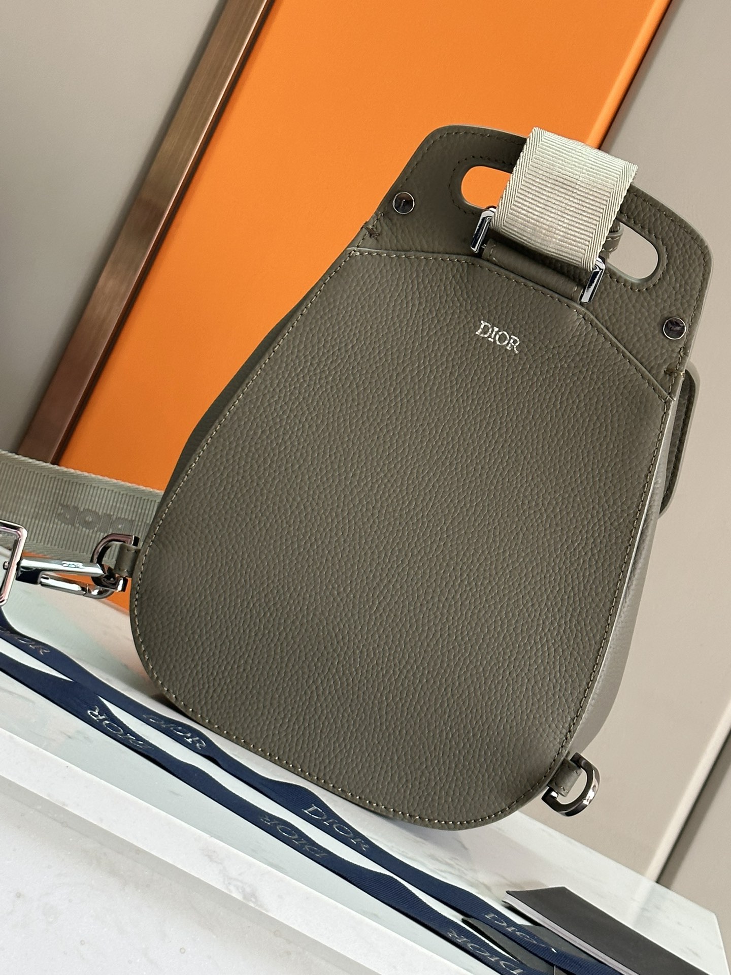 Dior Oblique Green Mini Saddle Bag, Iconic Design with Modern Details 4 i1714921817 7303 3