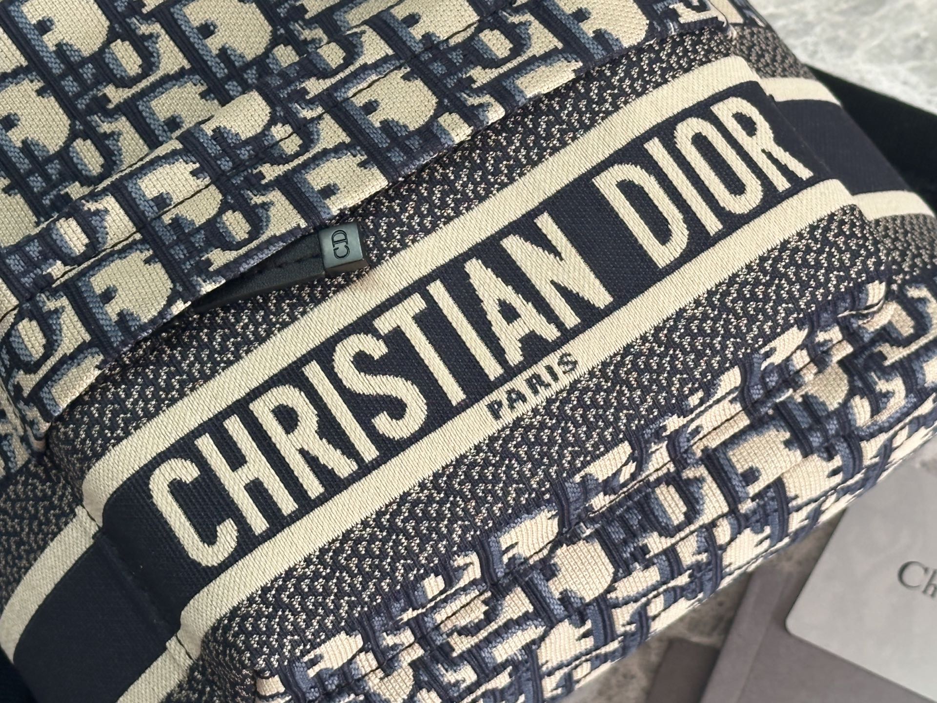 Dior Travel Mini Backpack, Canvas, Logo, Chic & Functional, 21.5*13*31.5cm 6 i1758609995195 5740 0 4