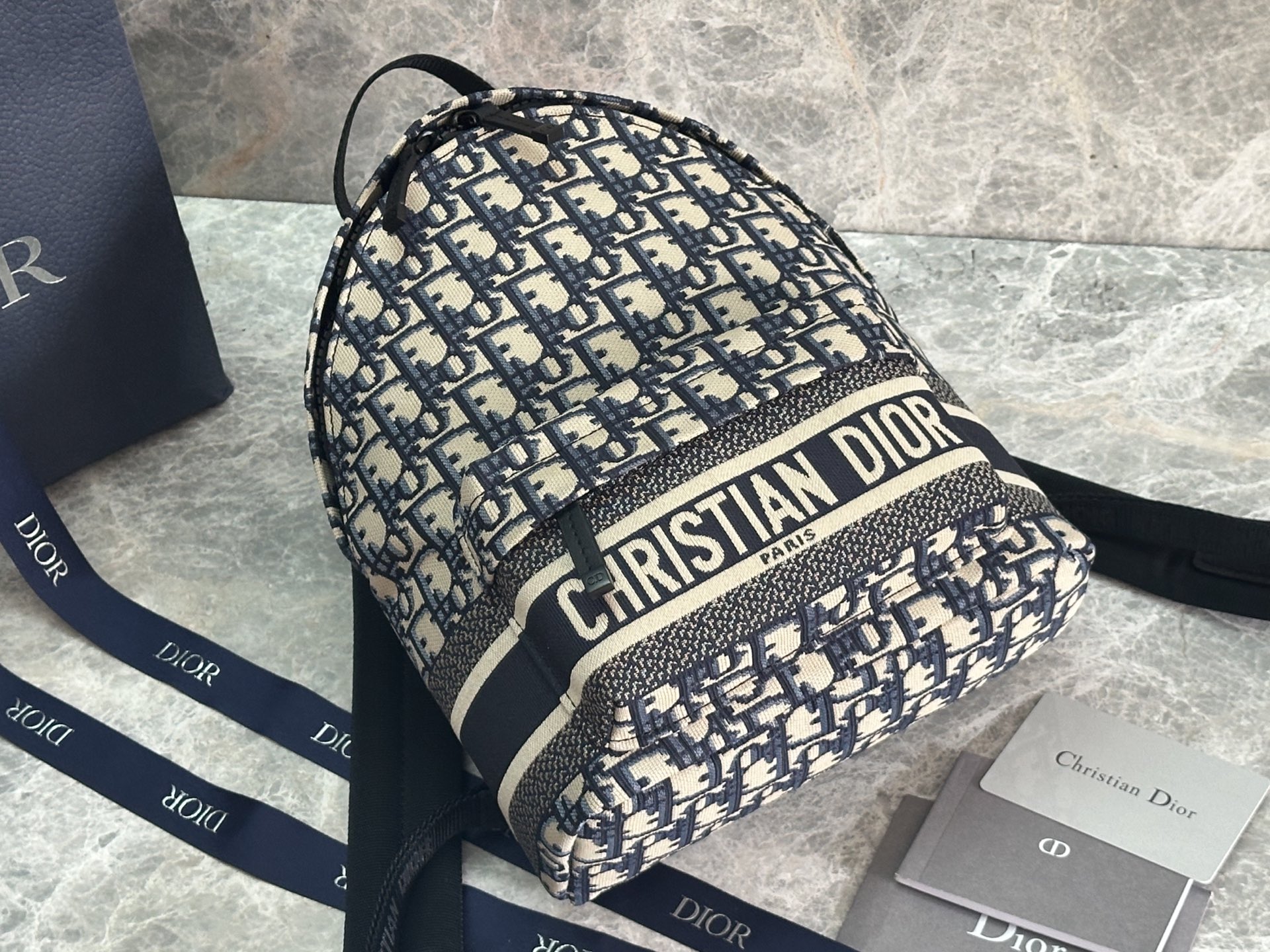 Dior Travel Mini Backpack, Canvas, Logo, Chic & Functional, 21.5*13*31.5cm 5 i1758609995328 1407 0 3