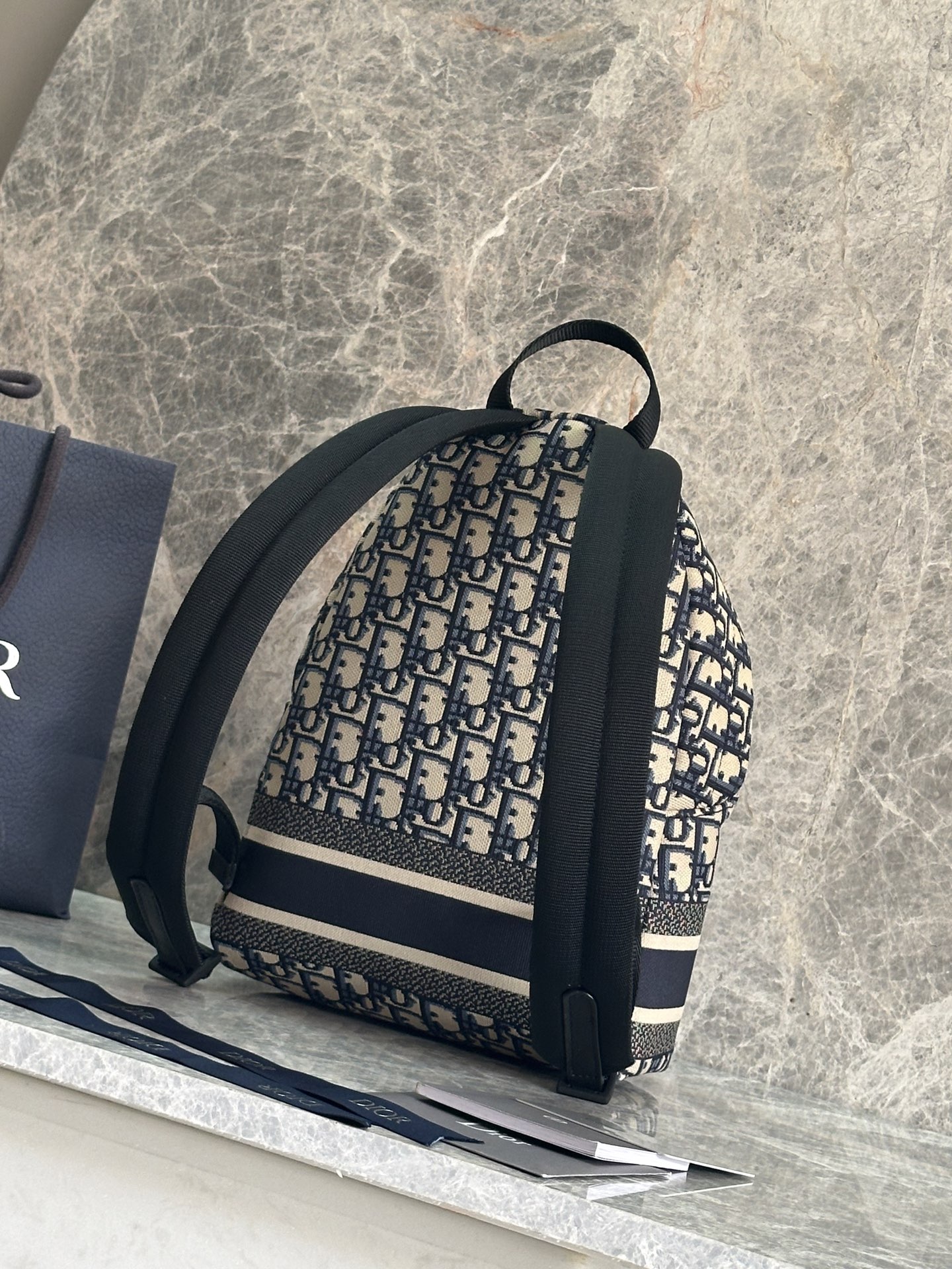 Dior Travel Mini Backpack, Canvas, Logo, Chic & Functional, 21.5*13*31.5cm 4 i1758609995392 8947 0 2