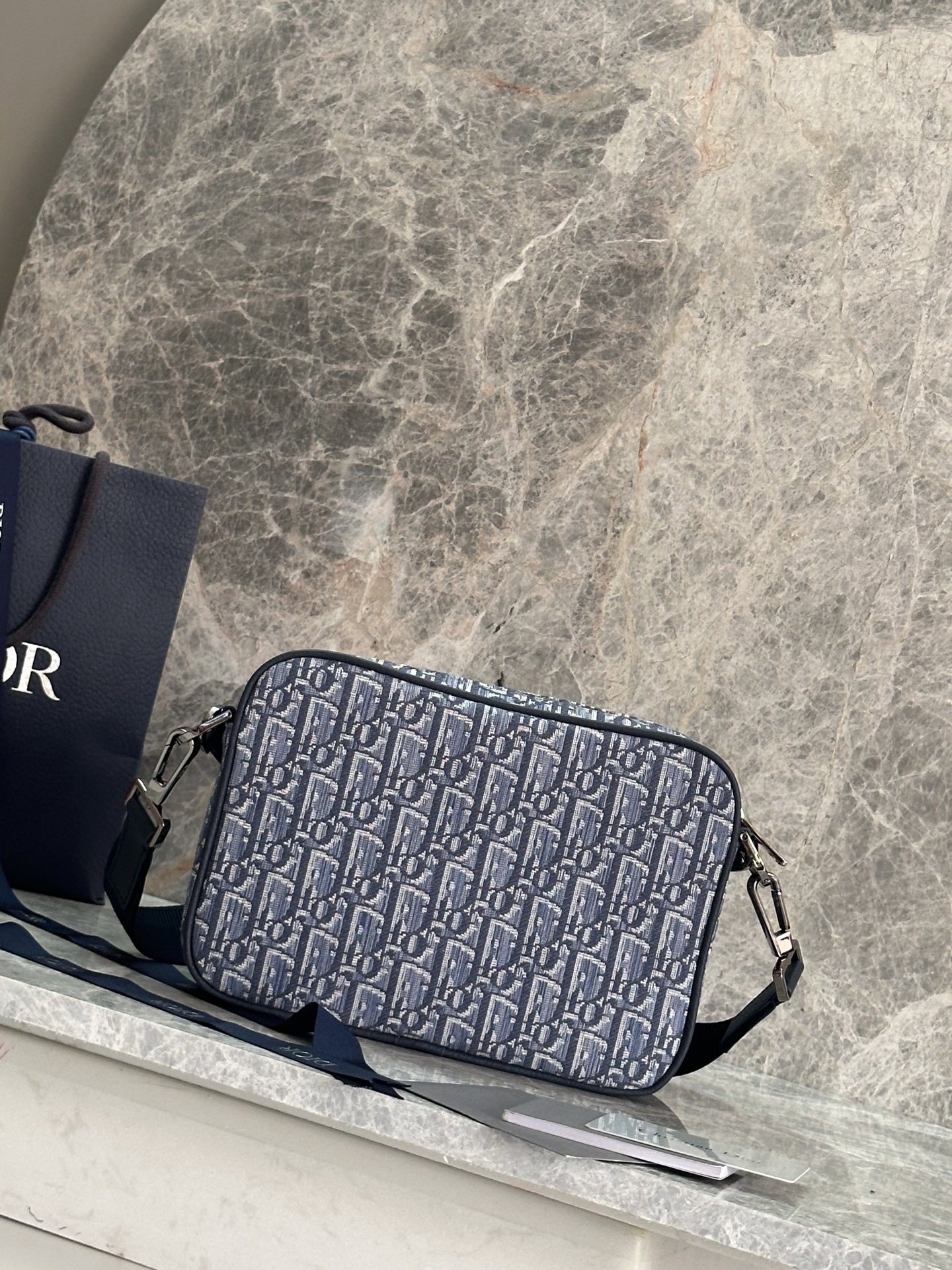 Dior Oblique Printed Saddle Trio Bag - Messenger, Handbag, Purse & Backpack 4 i1759039123847 9661 0 2