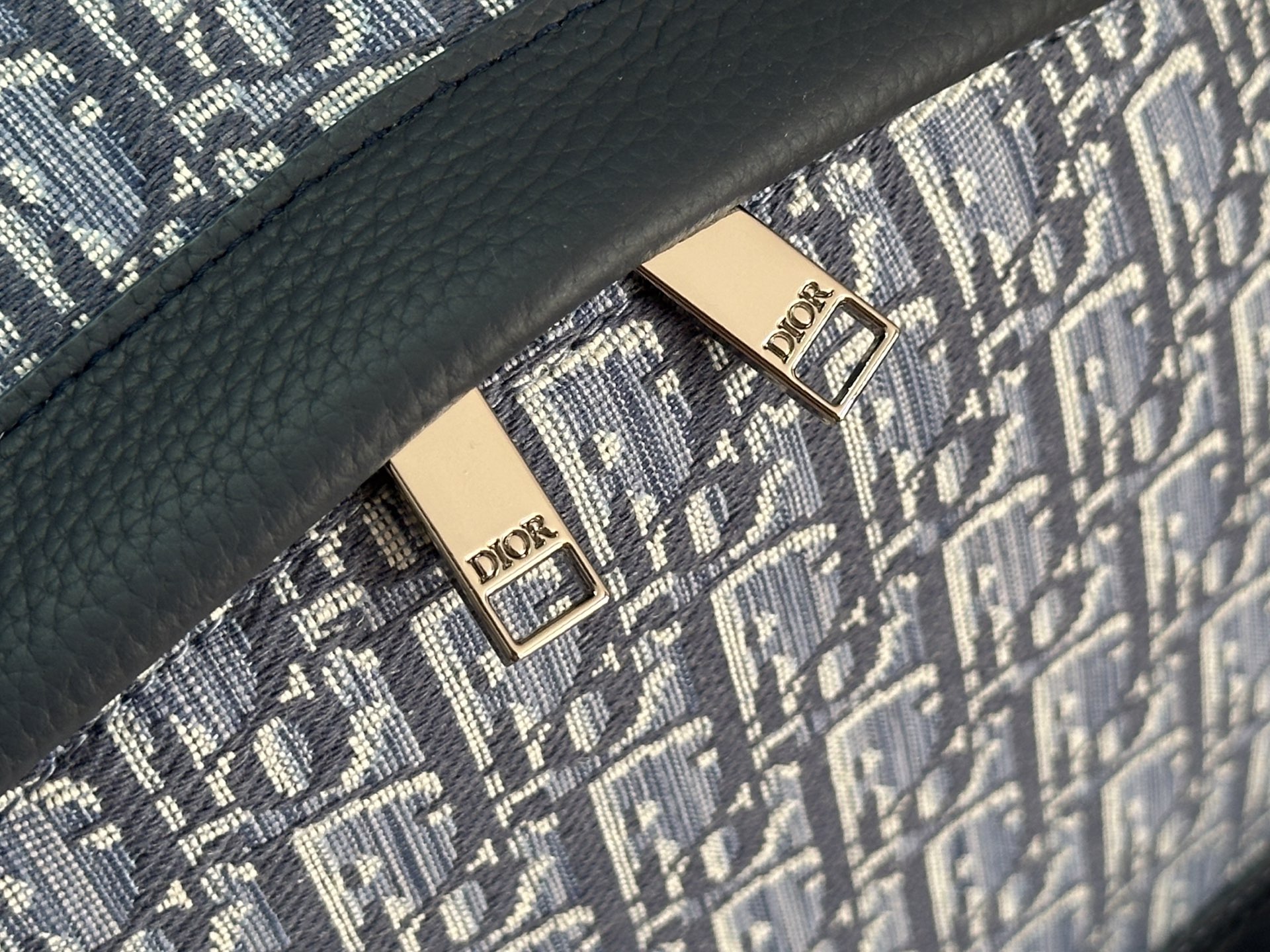 Dior Rider Backpack Blue Oblique Canvas, Everyday Rucksack, 29.5 x 42.5 x 15 cm 7 i1759039193790 1255 0 5