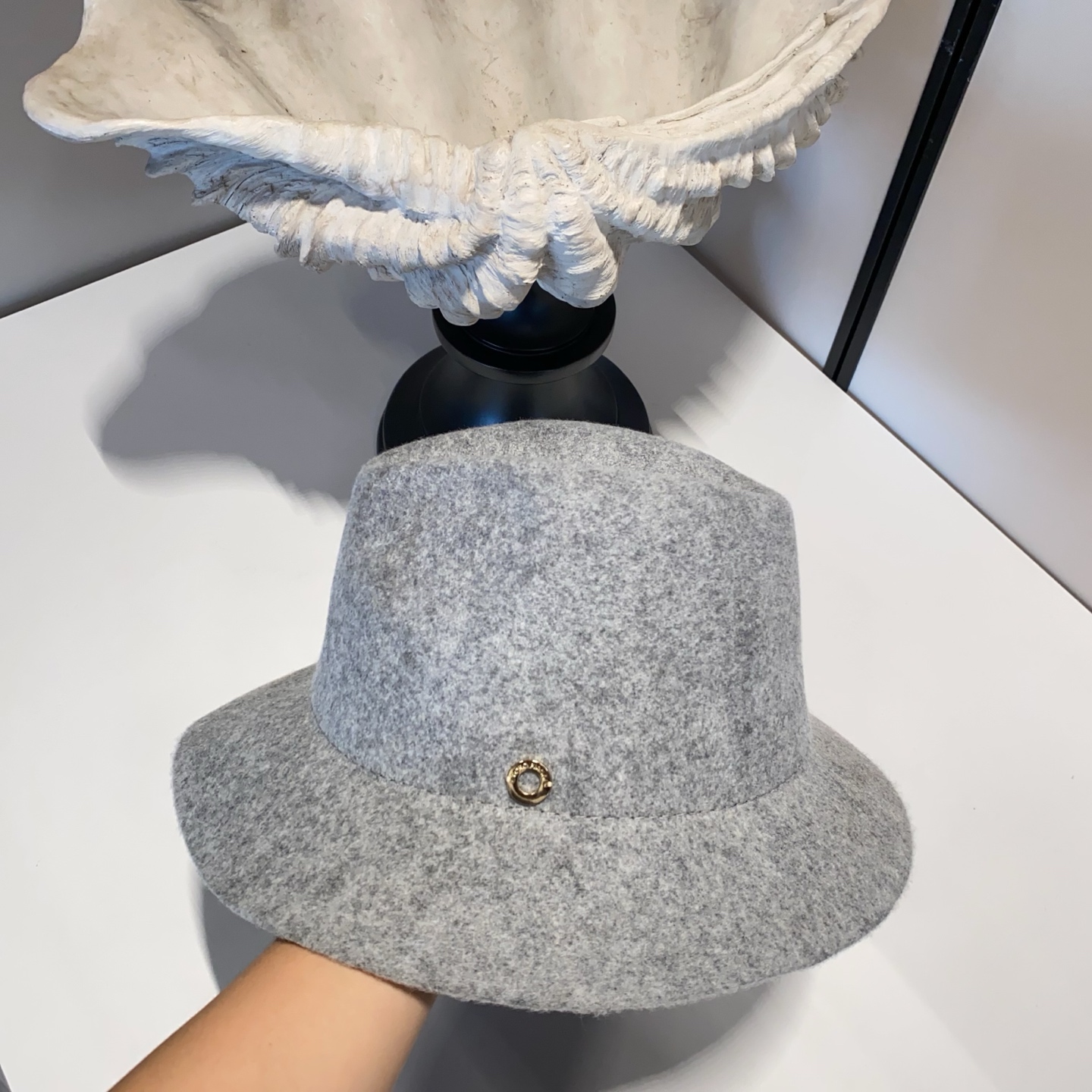 P 🆕早秋新品 🛒LP进口澳洲羊毛呢礼帽 👌百搭时尚 英伦老钱风 多色可选 📷橙色 驼色 米色 混灰色 藏青色 黑色