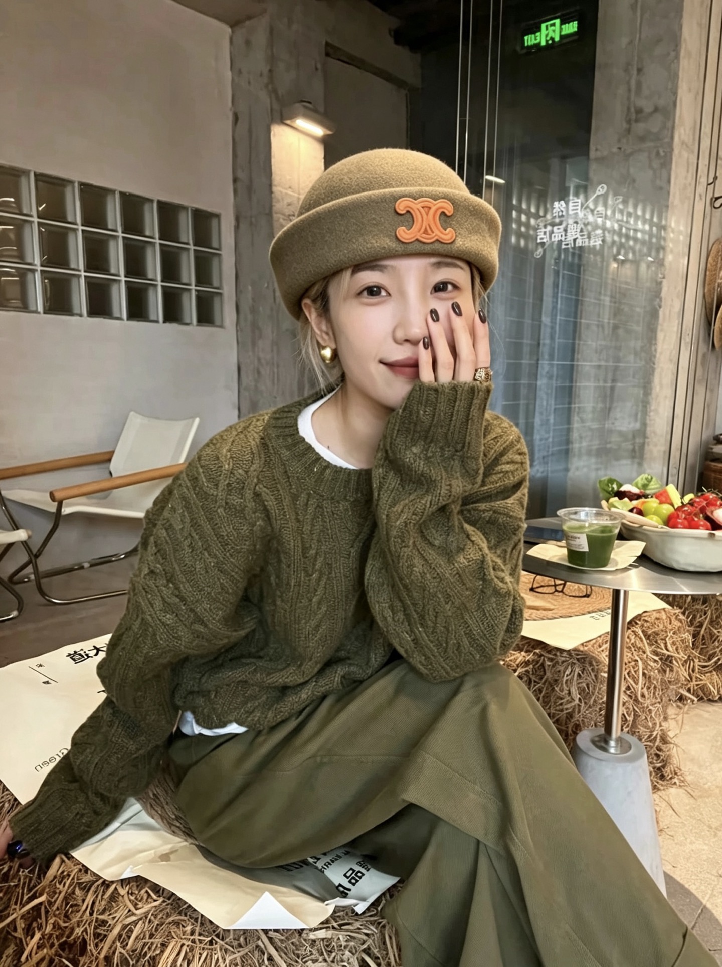 🆕26秋冬新款ꫛꫀꪝ ❥—— ▪️凯旋门贝雷帽 🦙进口澳洲羊毛，版型圆润不压头 ✨皮表logo复古又高级 简约利落 📷 