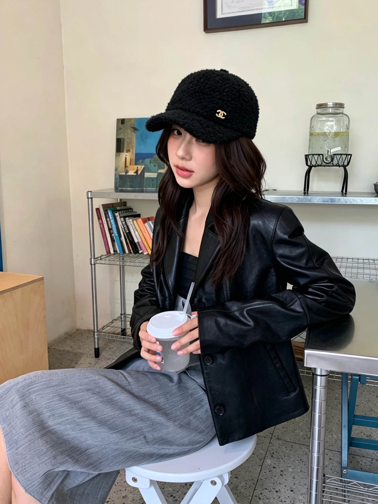 🆕26秋冬新款ꫛꫀꪝ ❥—— ▪️ 谁懂啊！秋冬刚需毛绒帽来咯 ☁️软糯圈圈毛面料上手巨有质感 📷自带小系带设计，可调节