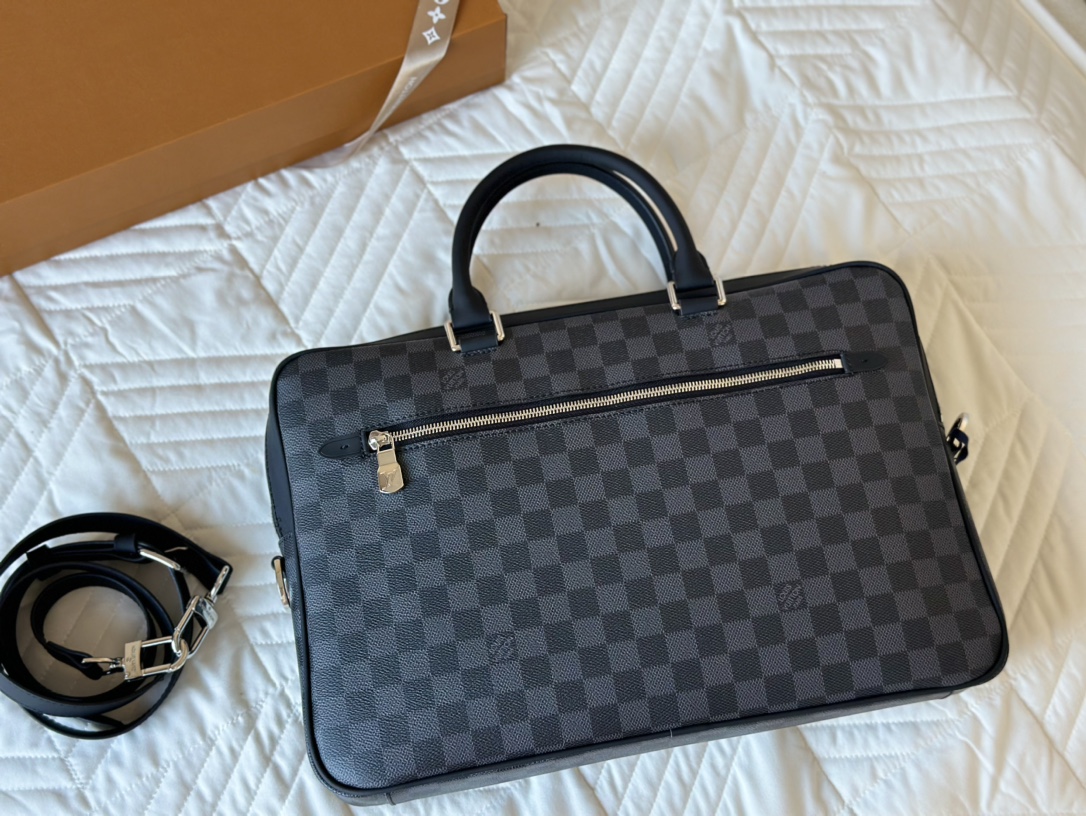 Louis Vuitton Bags Briefcase Men Fashion