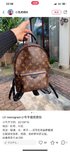 mirror copy luxury Louis Vuitton Bags Backpack