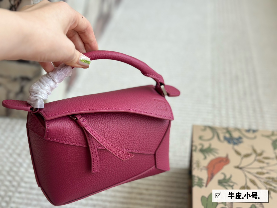 HERMES Birkin 25 Togo Hand Bag Rosy Square R (2014) EX+