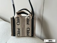 Chloe Tote Bags for sale cheap now
 Canvas Summer Collection Woody Mini