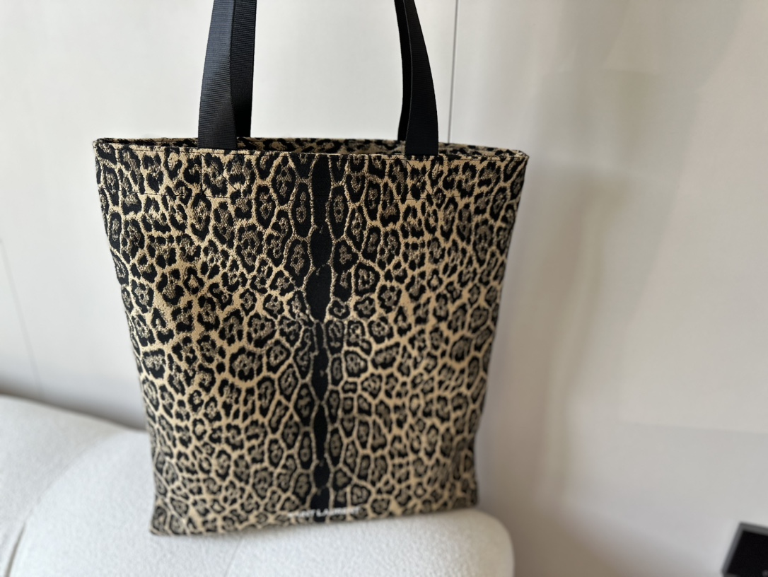 Yves Saint Laurent Taschen Handtaschen Tragetaschen Leopardendruck Fashion
