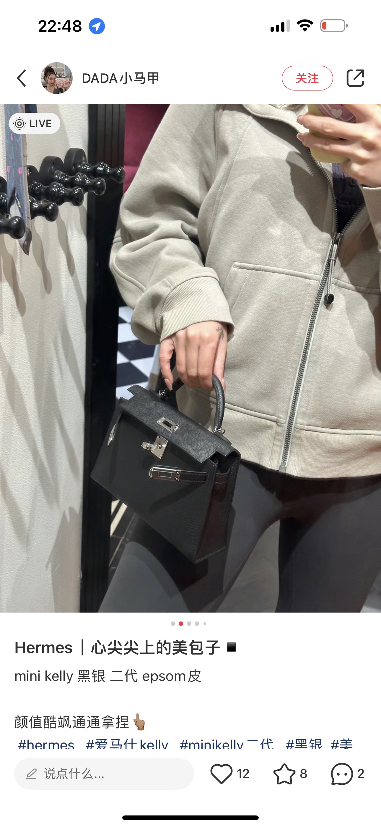 7 Star
 Hermes Kelly Handbags Crossbody & Shoulder Bags 1:1 Clone
 Mini