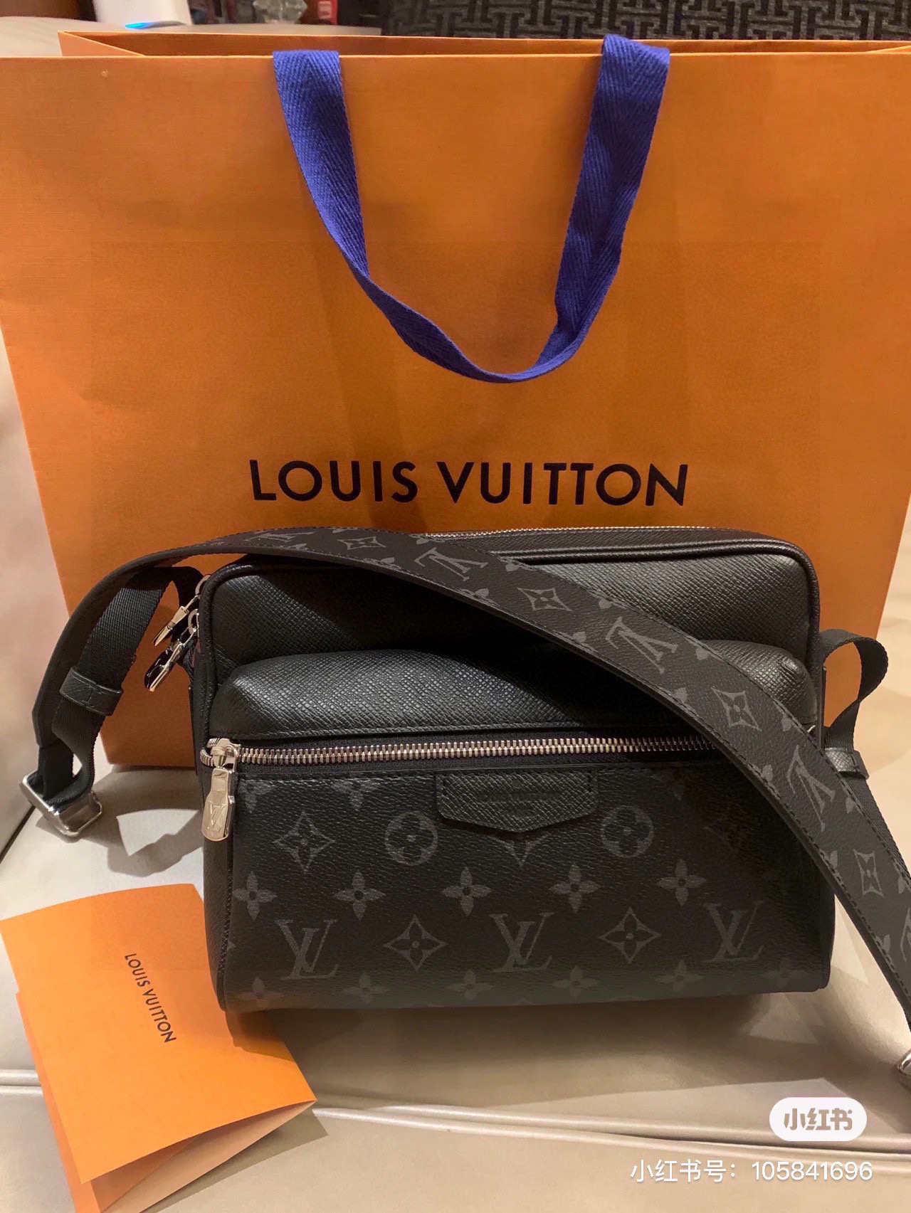 Louis Vuitton LV Outdoor Camera Bags Crossbody & Shoulder Bags Messenger Bags Black Unisex Monogram Eclipse