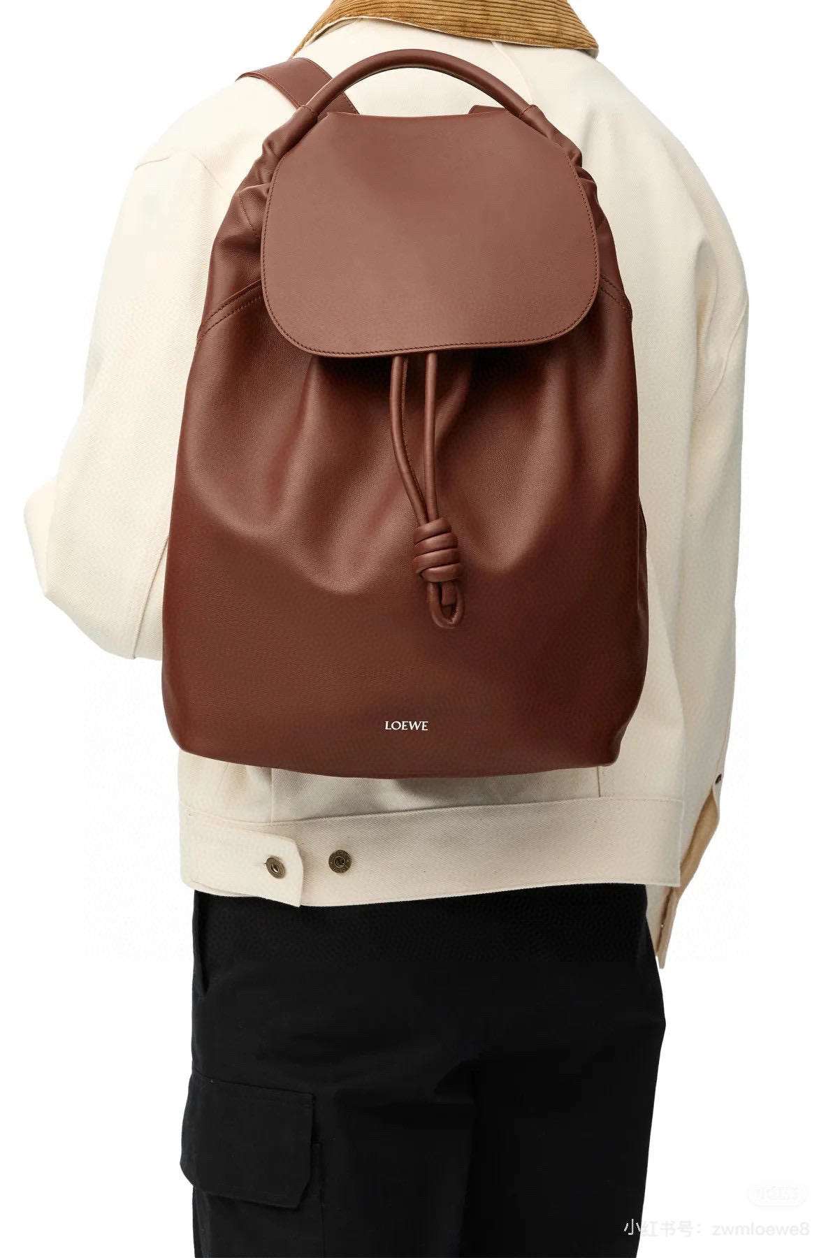 Loewe Flamenco Brown leather everyday