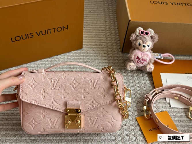 Louis Vuitton Pink Metis Crossbody Bag, Perfect Size for Spring/Summer