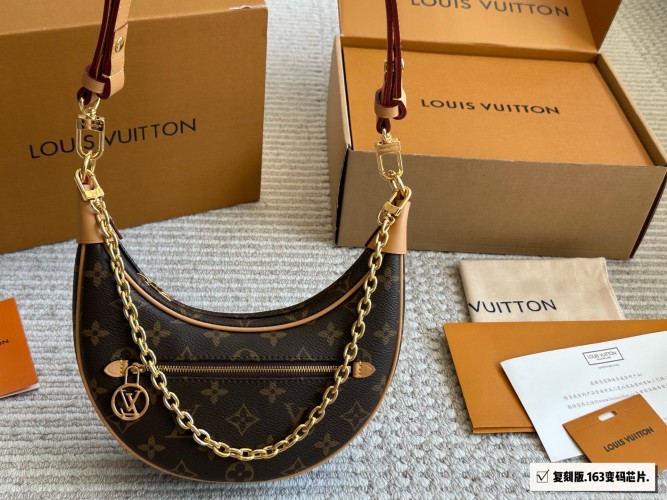 Louis Vuitton Loop Bag: Chic Monogram Canvas & Adjustable Strap 1 Louis Vuitton Loop Bag: Chic Monogram Canvas & Adjustable Strap