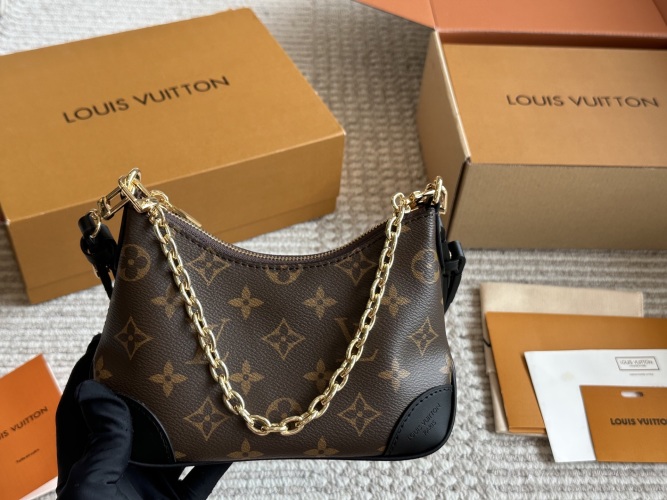LV Vintage Monogram Mini Croissant Bag,Shoulder Crossbody Bag,Gift For Her 1 LV Vintage Monogram Mini Croissant Bag,Shoulder Crossbody Bag,Gift For Her