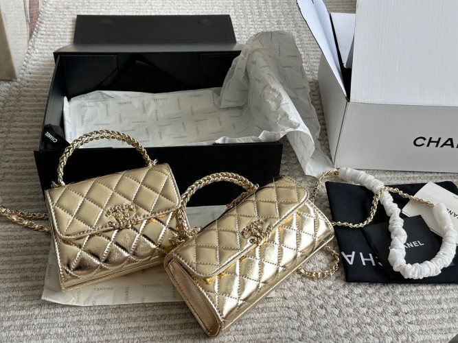 Chanel 23 Kelly Style Phone Bag, Caviar Leather, Crossbody & Handbag 1 Chanel 23 Kelly Style Phone Bag, Caviar Leather, Crossbody & Handbag