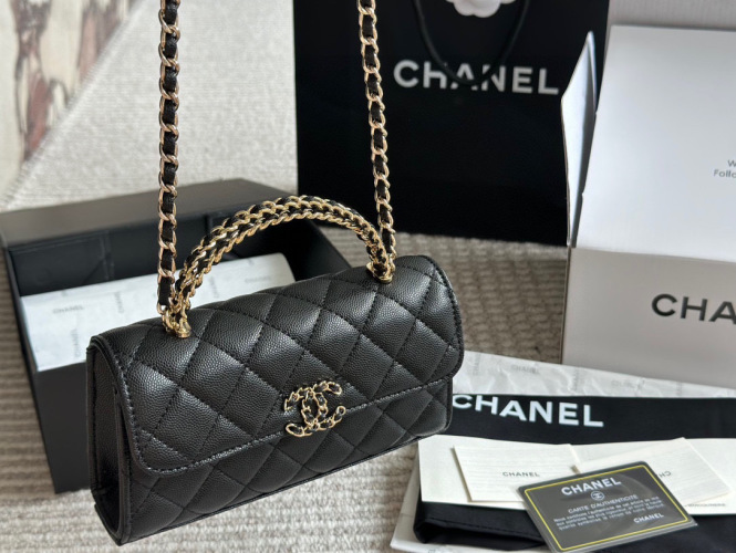 Chanel 23 Kelly Phone Bag Caviar Leather,Carry Your Phone in Style 1 Chanel 23 Kelly Phone Bag Caviar Leather,Carry Your Phone in Style