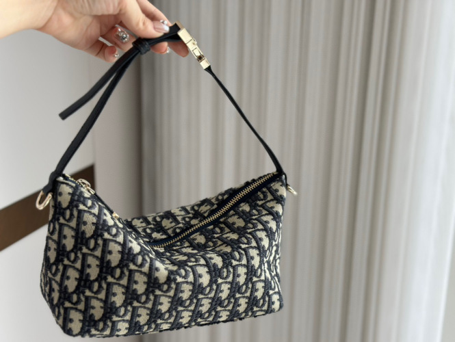 Dior Nomad Hobo Bag with Leather Strap, Multi-Use, Elegant Design 1 Dior Nomad Hobo Bag with Leather Strap, Multi-Use, Elegant Design