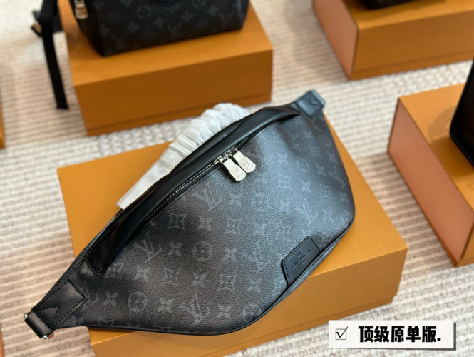 Louis Vuitton Discovery Monogram Eclipse Belt Bag - Stylish & Functional 1 Louis Vuitton Discovery Monogram Eclipse Belt Bag - Stylish & Functional