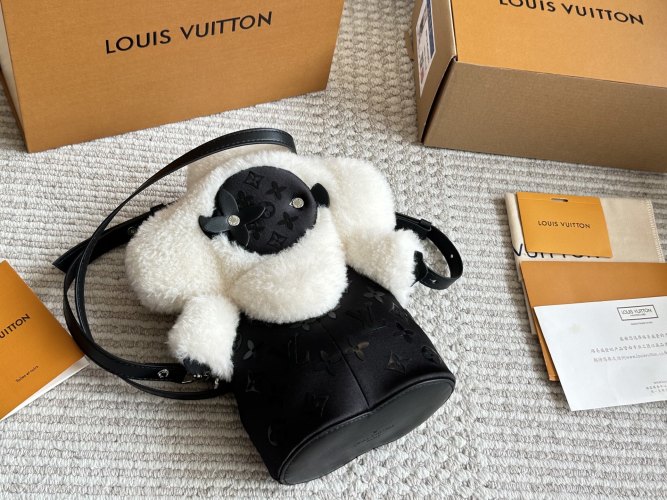 Louis Vuitton Black Vivian Backpack Limited Edition Winter Ski Collection 1 Louis Vuitton Black Vivian Backpack Limited Edition Winter Ski Collection