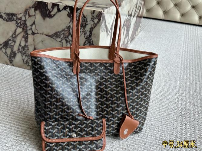 Goyard Shopping Bag,34*27cm Tote Bag,Fashion Handbag,Goyard Handbag With Pouch 1 Goyard Shopping Bag,34*27cm Tote Bag,Fashion Handbag,Goyard Handbag With Pouch