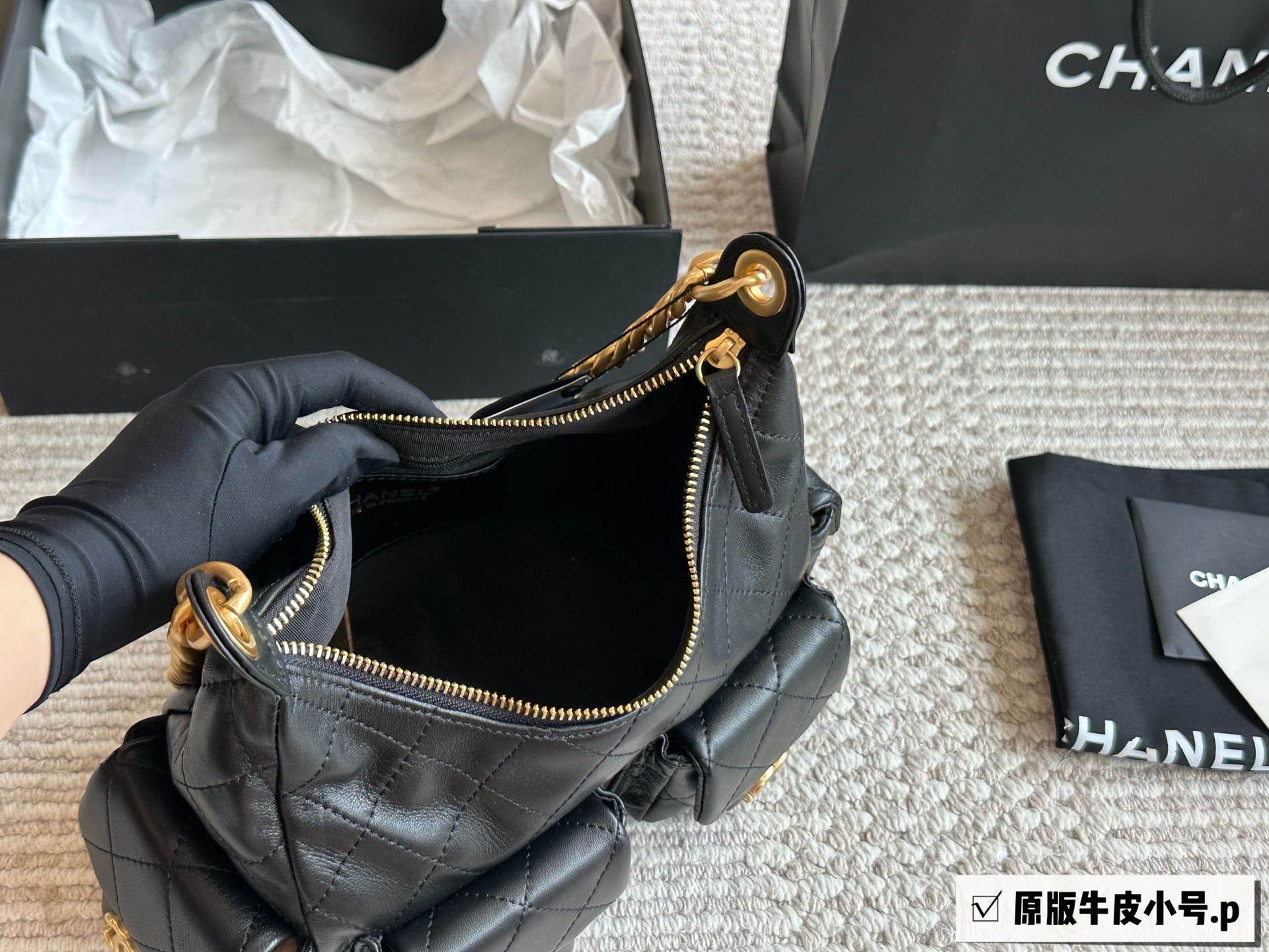 Bolso Hobo Chanel 25c de Piel Genuina, Estilo Hippie y Elegante 9 i1753018432476 1162 0 7