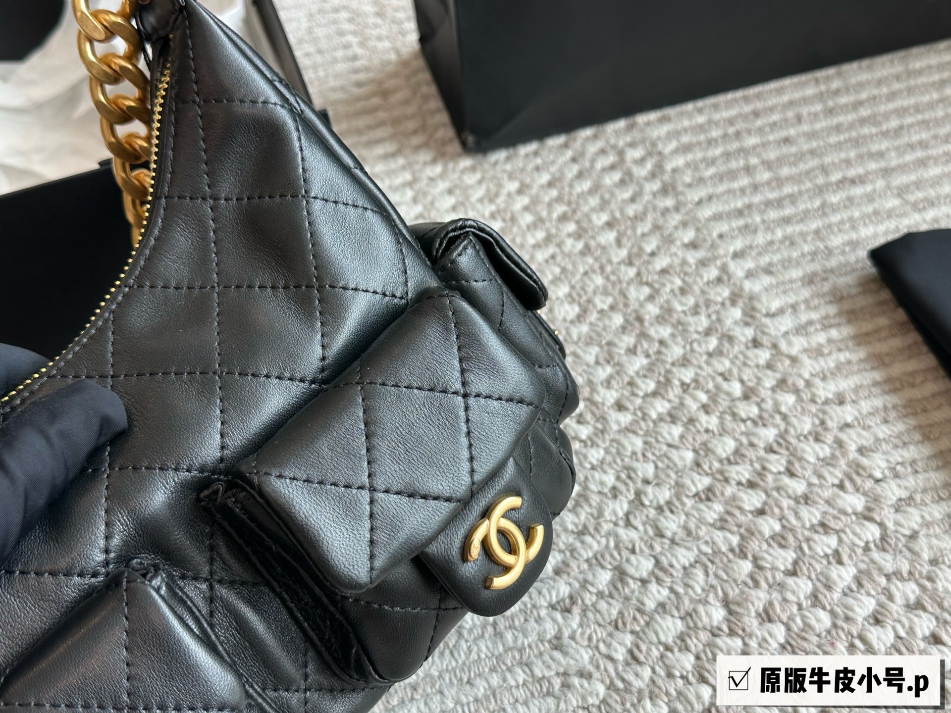 Bolso Hobo Chanel 25c de Piel Genuina, Estilo Hippie y Elegante 4 i1753018432506 7117 0 2