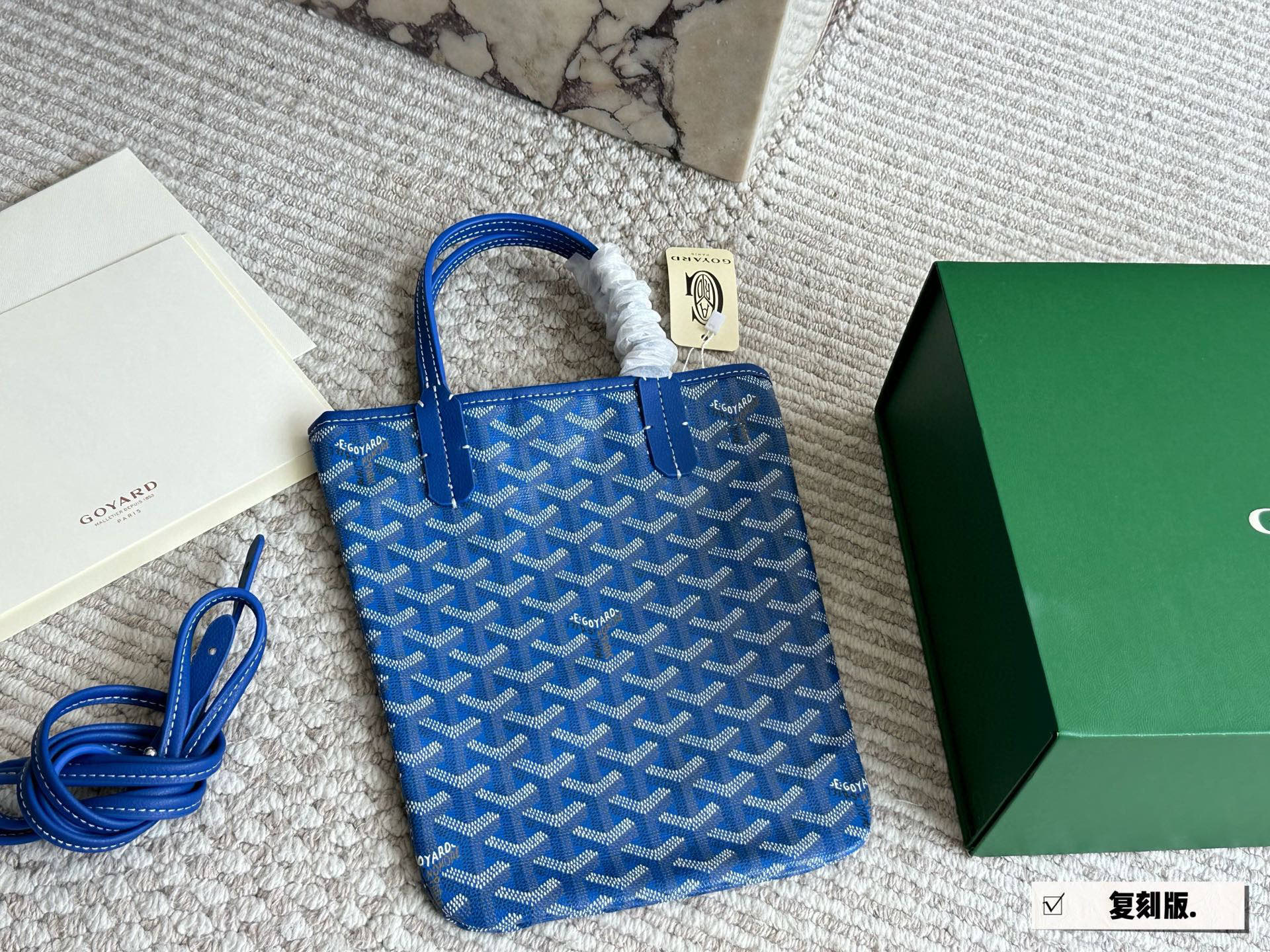 Goyard Mini Shopping Bag, Perfect 1:1 Custom Tote & Crossbody, 20*23cm
