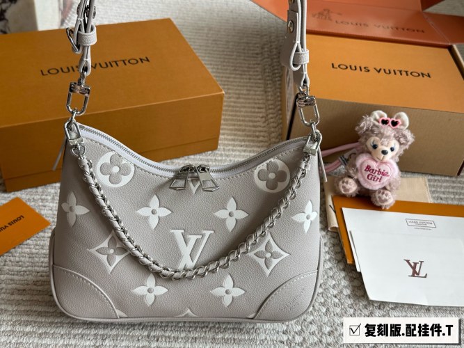 Louis Vuitton Vintage Baguette Bag with Chain and Strap, 29cm 1 Louis Vuitton Vintage Baguette Bag with Chain and Strap, 29cm