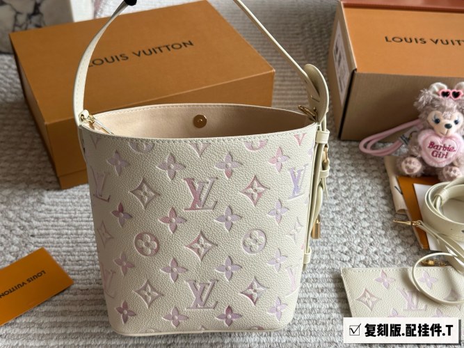 Louis Vuitton All In BB Monogram Empreinte Leather Bucket Bag 1 Louis Vuitton All In BB Monogram Empreinte Leather Bucket Bag