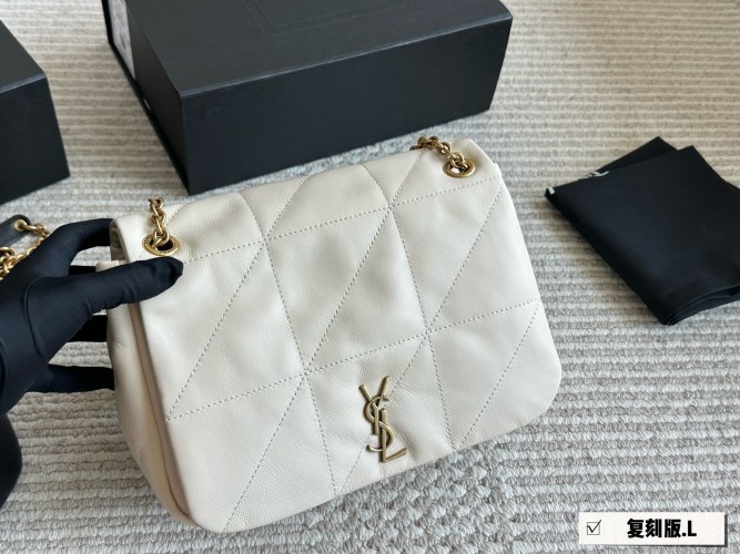 Yves Saint Laurent Jamie Chain Bag - Quilted Lambskin Leather Shoulder Bag 1 Yves Saint Laurent Jamie Chain Bag - Quilted Lambskin Leather Shoulder Bag