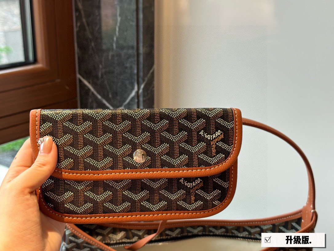 Goyard Hobo Bag, Bolso de Hombro para Mujer, Elegante y Práctico, 32 x 25 cm 7 i1757934914722 9290 0 5