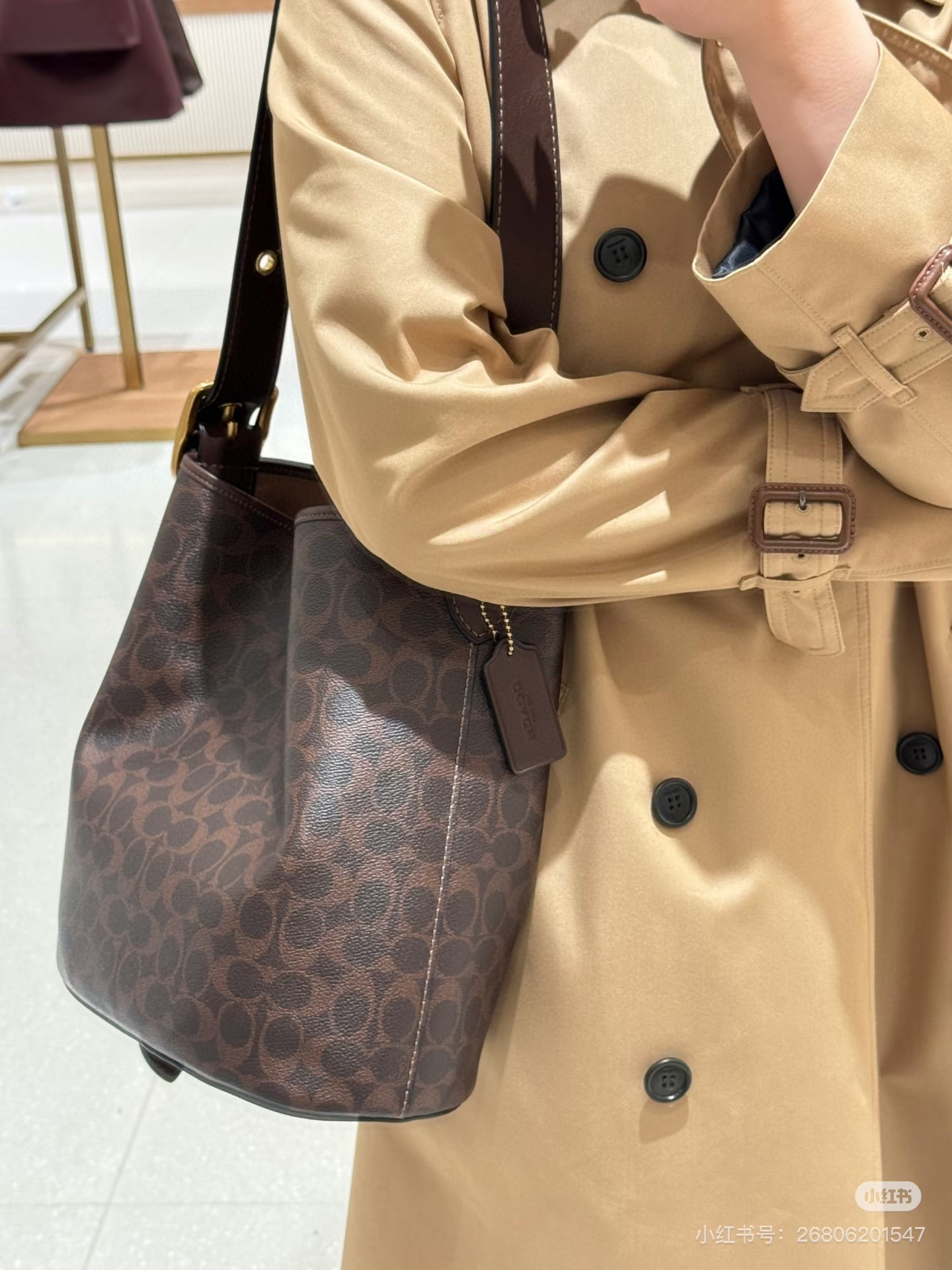 COACH |Bleecker Bucket Bag |Bucket bag