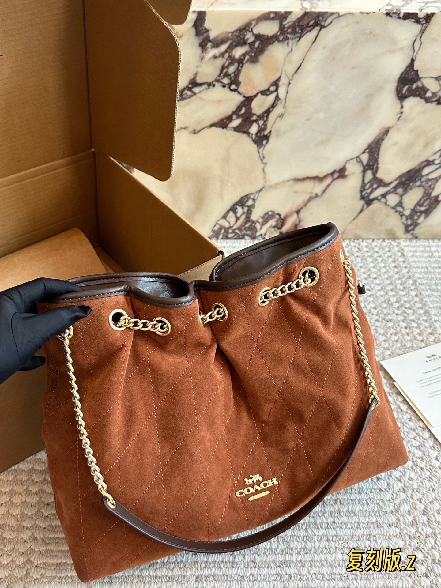 Con caja, medidas: 34*27cm, bolso tote de la marca C, bolso de compras con logo clásico, se puede usar todo el año, bus…