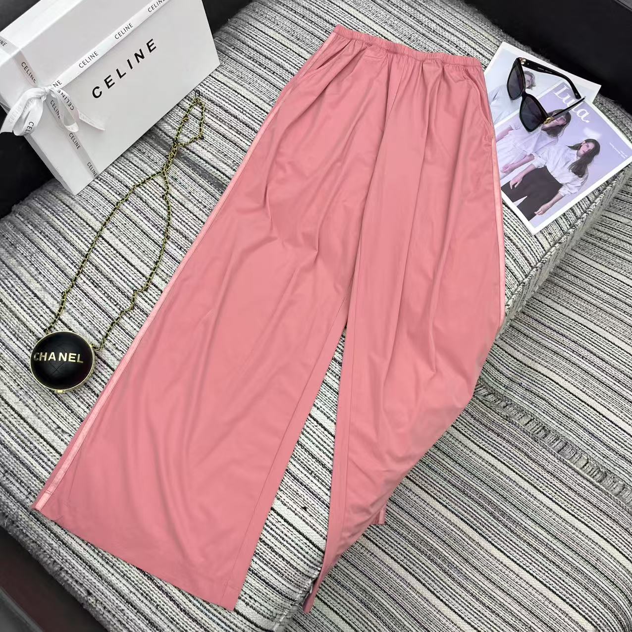 Stylish Women’s Suit Set for Spring/Summer with New Accessories and Pants Suit - 图片 8