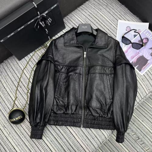 Yves Saint Laurent Vintage Lambskin Leather Jacket - Double Pocket Design 1 Yves Saint Laurent Vintage Lambskin Leather Jacket - Double Pocket Design