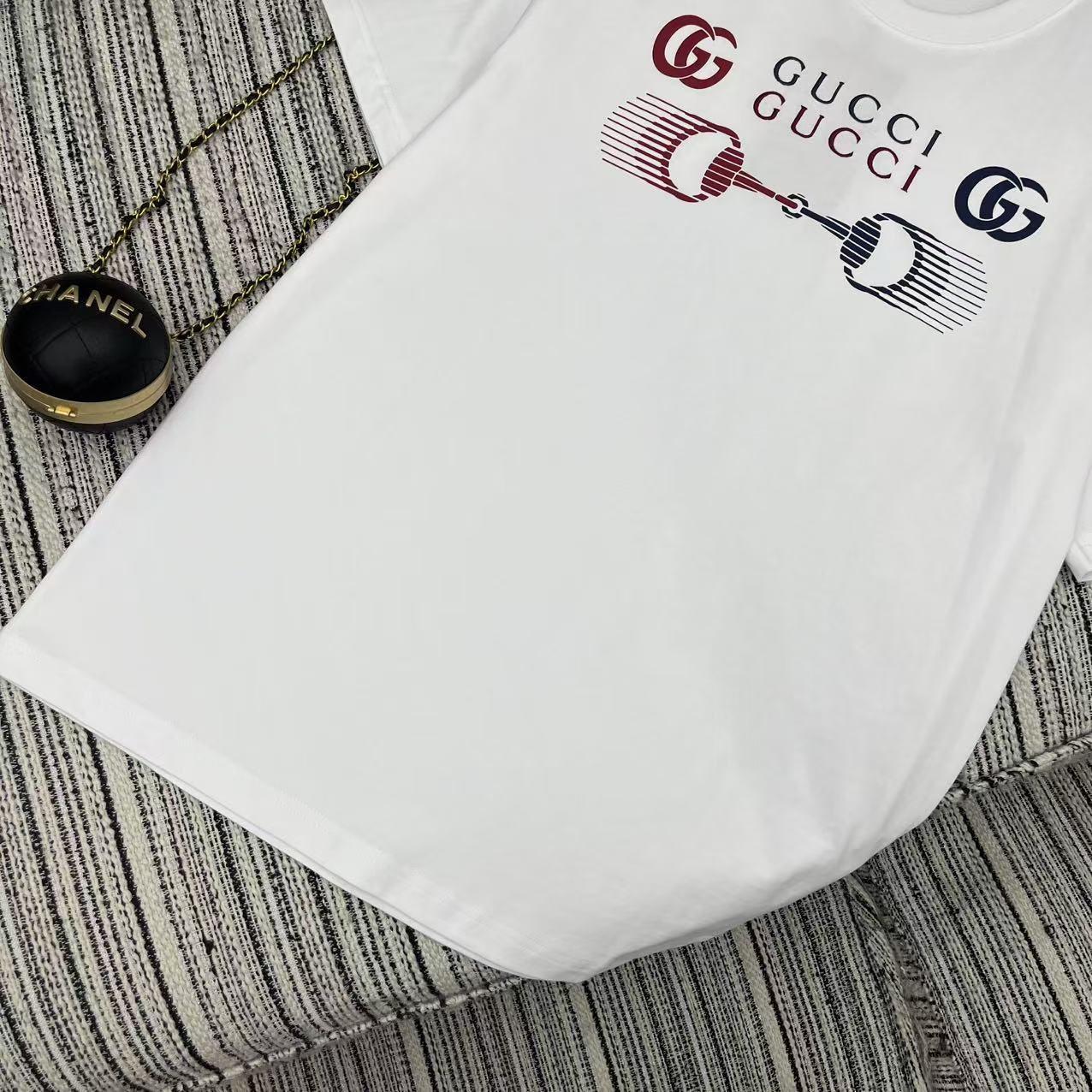 Gucc* 25Ss Spring/Summer Embroidered T-shirt: High-Quality, Exclusive Design, State-of-the-Art Production - 图片 6