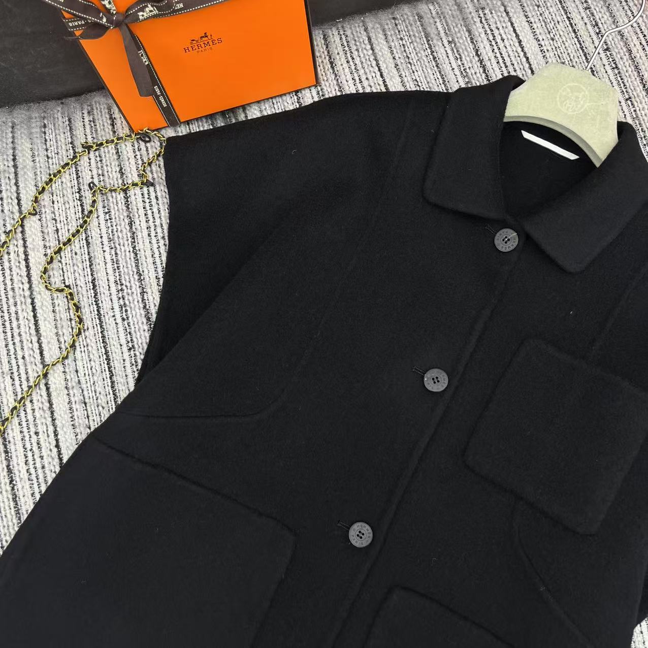 Stylish P1176 Long Coat for 25-Year-Old Women in Early Autumn and Winter Collection - 图片 4