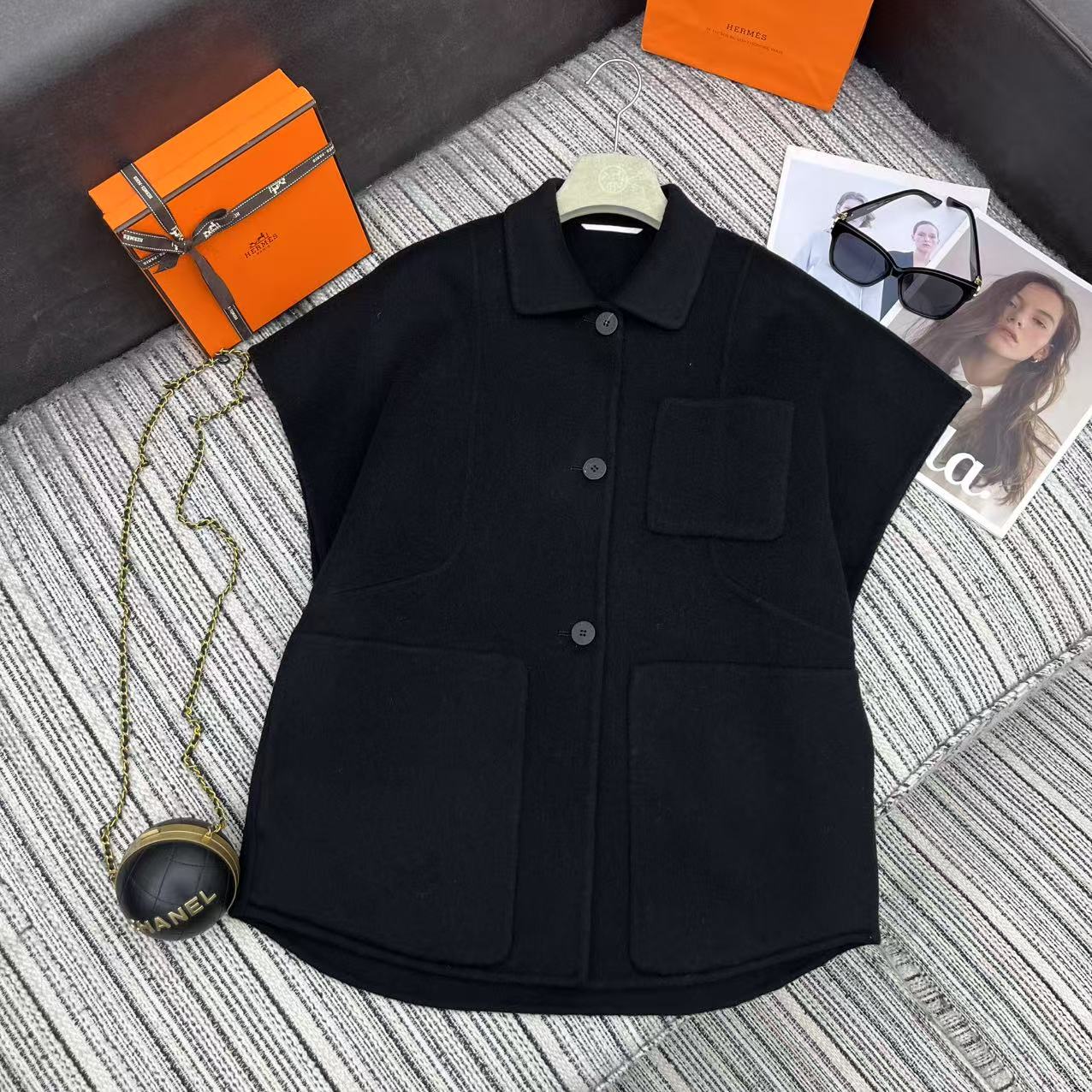 Stylish P1176 Long Coat for 25-Year-Old Women in Early Autumn and Winter Collection - 图片 1