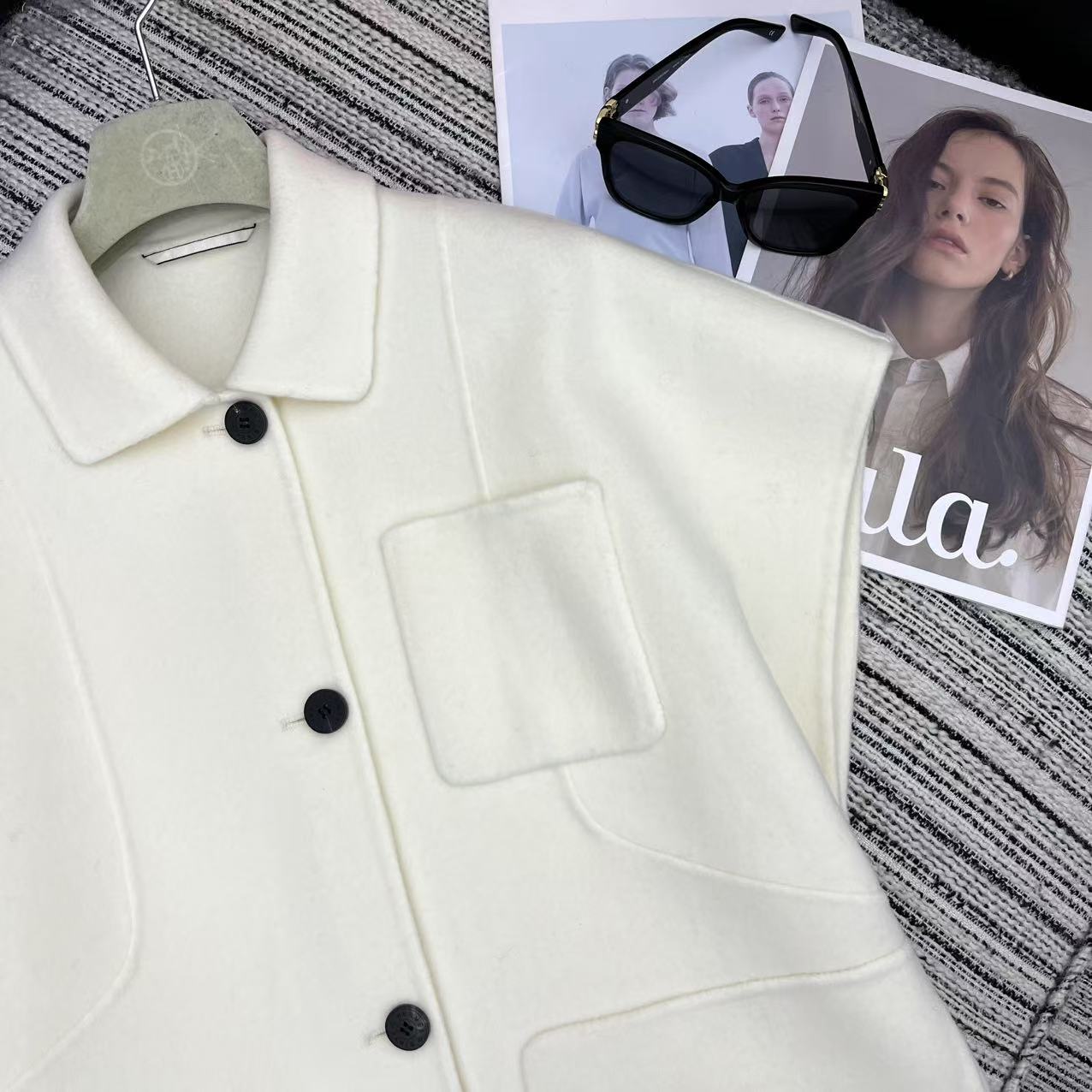 “Stylish P1176 Women’s Coat for Early Autumn and Winter Collection” - 图片 3
