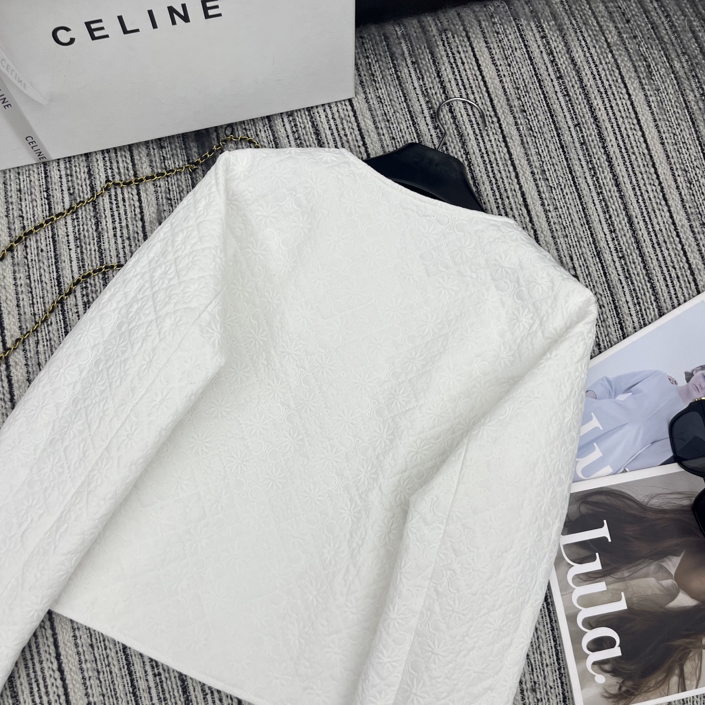 “25-Year Early Autumn Series: Original Hard-Core Women’s Suit with CEL*Logo Embroidered Jacket” - 图片 9