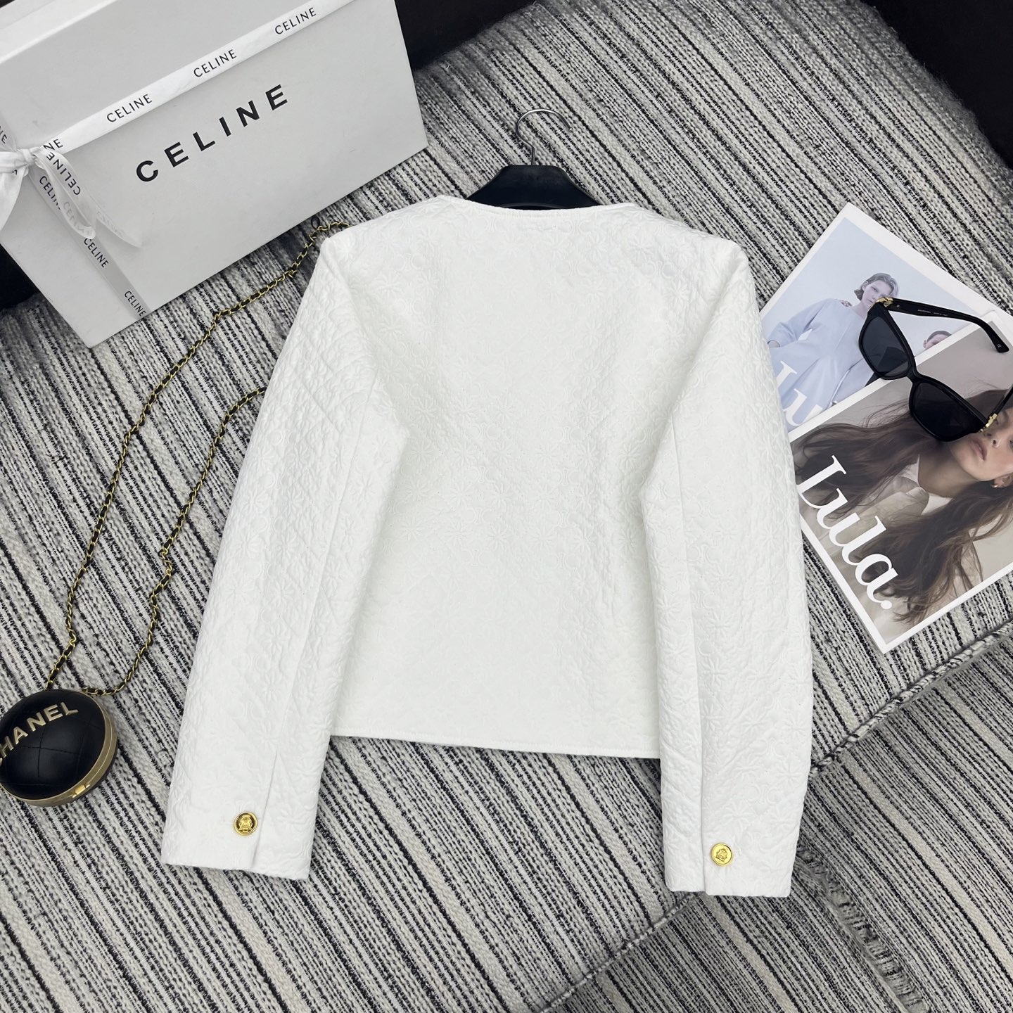 “25-Year Early Autumn Series: Original Hard-Core Women’s Suit with CEL*Logo Embroidered Jacket” - 图片 8