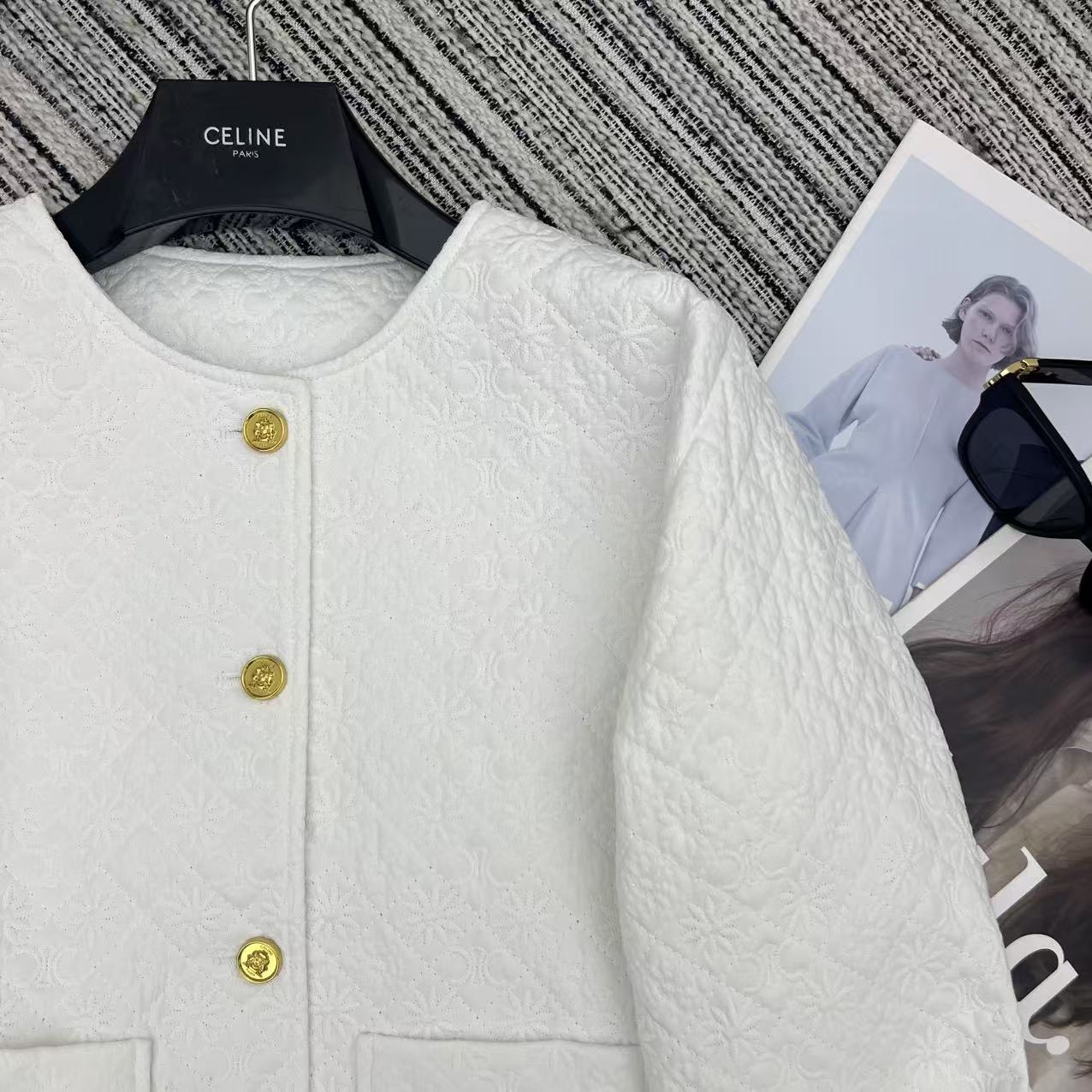 “25-Year Early Autumn Series: Original Hard-Core Women’s Suit with CEL*Logo Embroidered Jacket” - 图片 3