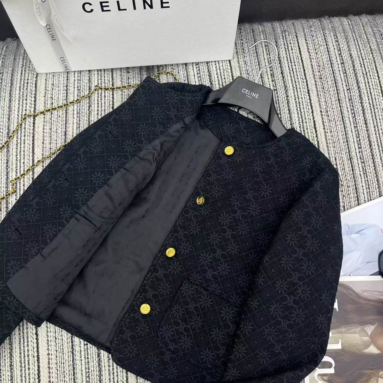 “CEL*Logo Embroidered Women’s Suit from P888 Early Autumn Series” - 图片 7