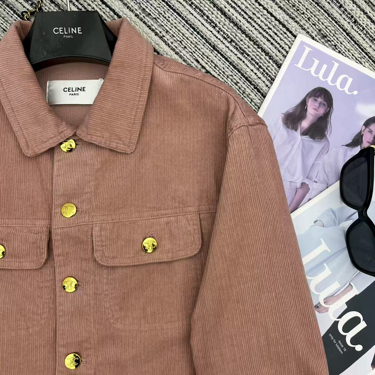 “Deluxe Pink Suit with Celin* Recommendation for Fall, High Quality, White Rich and Beautiful” - 图片 4