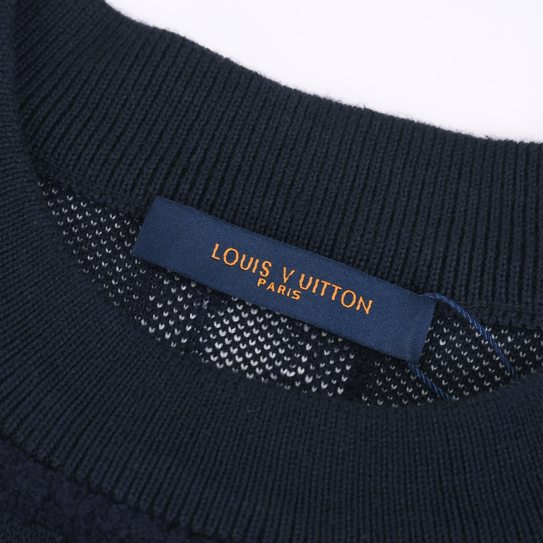 -Louis Vuitton路易威登24ss提花毛衣