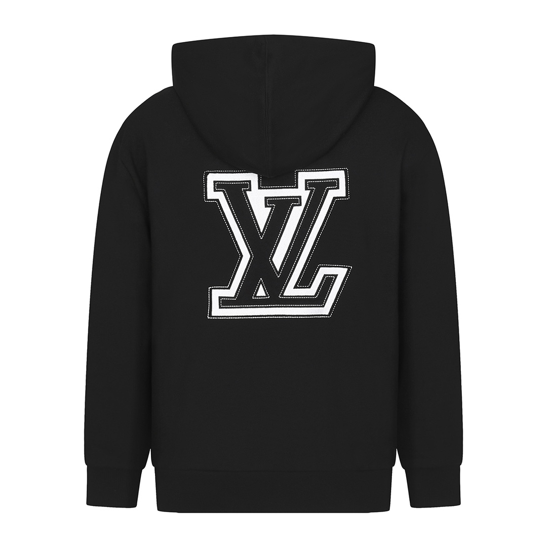 Louis vuitton /经典万针刺绣拉链连帽