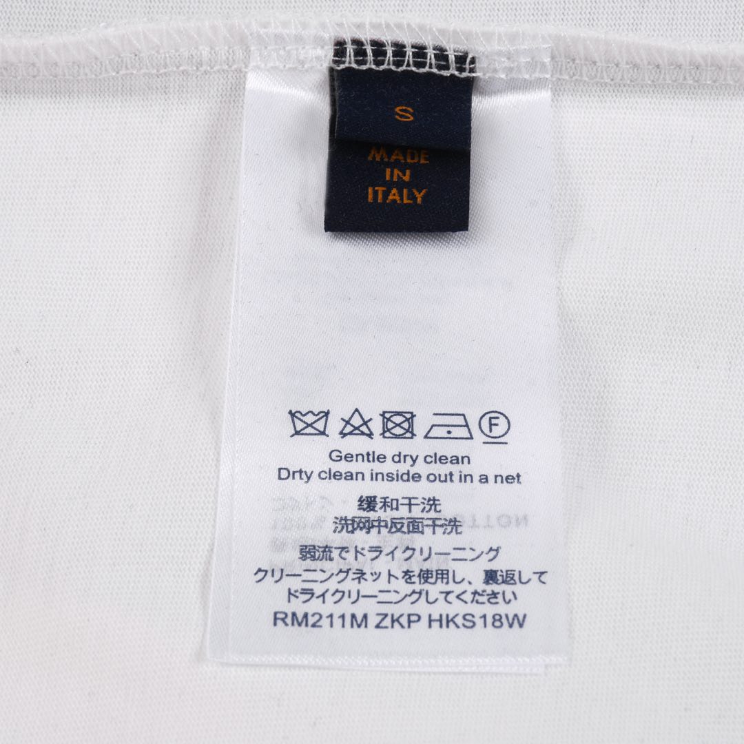 louisvuitton 路易威登25春夏数码火焰手指短袖